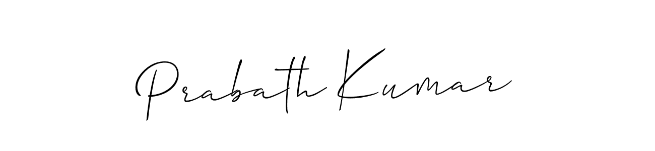 It looks lik you need a new signature style for name Prabath Kumar. Design unique handwritten (Allison_Script) signature with our free signature maker in just a few clicks. Prabath Kumar signature style 2 images and pictures png