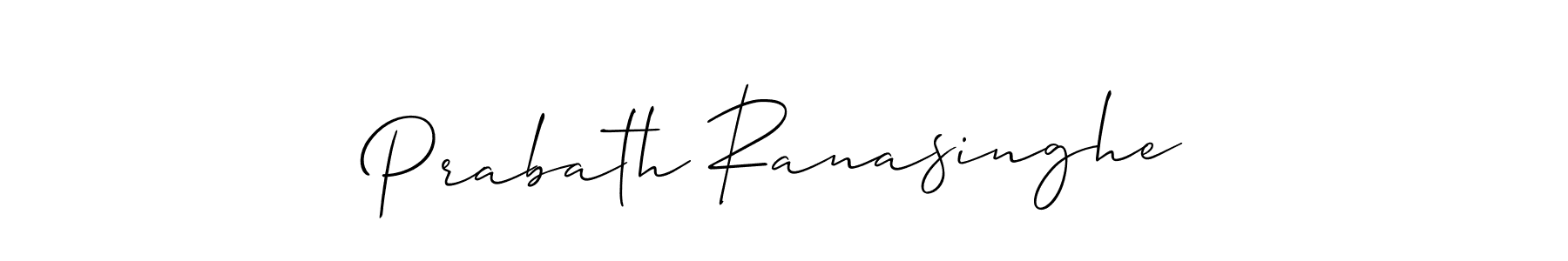 How to make Prabath Ranasinghe signature? Allison_Script is a professional autograph style. Create handwritten signature for Prabath Ranasinghe name. Prabath Ranasinghe signature style 2 images and pictures png