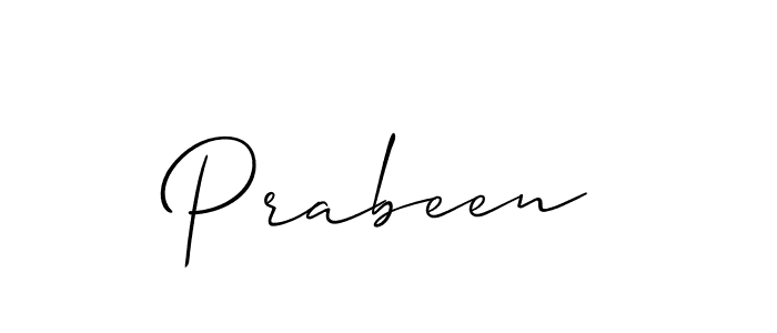 Once you've used our free online signature maker to create your best signature Allison_Script style, it's time to enjoy all of the benefits that Prabeen name signing documents. Prabeen signature style 2 images and pictures png