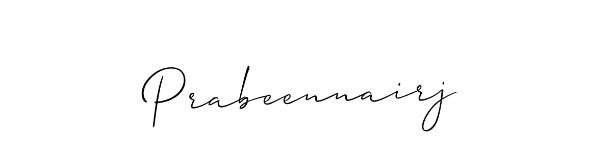 Best and Professional Signature Style for Prabeennairj. Allison_Script Best Signature Style Collection. Prabeennairj signature style 2 images and pictures png