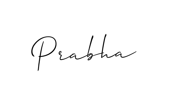 Similarly Allison_Script is the best handwritten signature design. Signature creator online .You can use it as an online autograph creator for name Prabha. Prabha signature style 2 images and pictures png