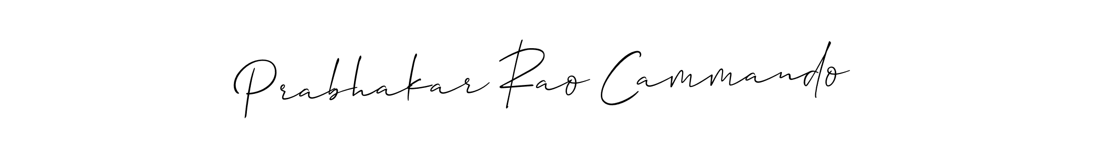 This is the best signature style for the Prabhakar Rao Cammando name. Also you like these signature font (Allison_Script). Mix name signature. Prabhakar Rao Cammando signature style 2 images and pictures png