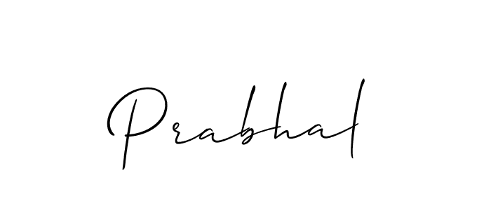 How to Draw Prabhal signature style? Allison_Script is a latest design signature styles for name Prabhal. Prabhal signature style 2 images and pictures png