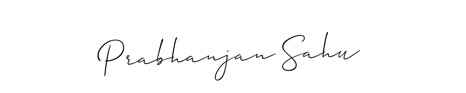 How to Draw Prabhanjan Sahu signature style? Allison_Script is a latest design signature styles for name Prabhanjan Sahu. Prabhanjan Sahu signature style 2 images and pictures png