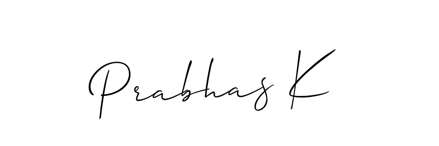 Best and Professional Signature Style for Prabhas K. Allison_Script Best Signature Style Collection. Prabhas K signature style 2 images and pictures png