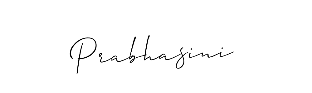 It looks lik you need a new signature style for name Prabhasini. Design unique handwritten (Allison_Script) signature with our free signature maker in just a few clicks. Prabhasini signature style 2 images and pictures png