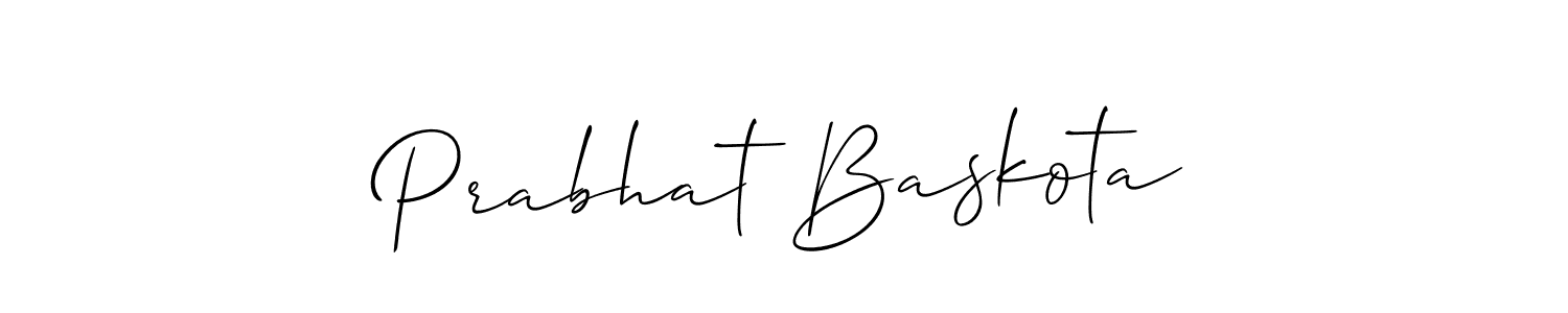 Here are the top 10 professional signature styles for the name Prabhat Baskota. These are the best autograph styles you can use for your name. Prabhat Baskota signature style 2 images and pictures png