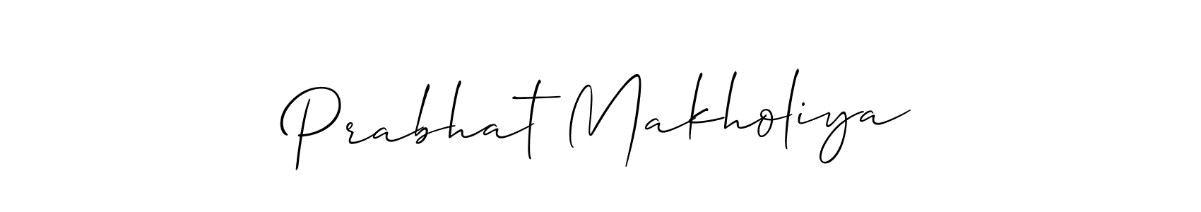 See photos of Prabhat Makholiya official signature by Spectra . Check more albums & portfolios. Read reviews & check more about Allison_Script font. Prabhat Makholiya signature style 2 images and pictures png