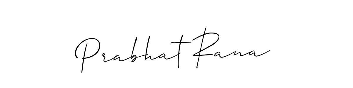 It looks lik you need a new signature style for name Prabhat Rana. Design unique handwritten (Allison_Script) signature with our free signature maker in just a few clicks. Prabhat Rana signature style 2 images and pictures png