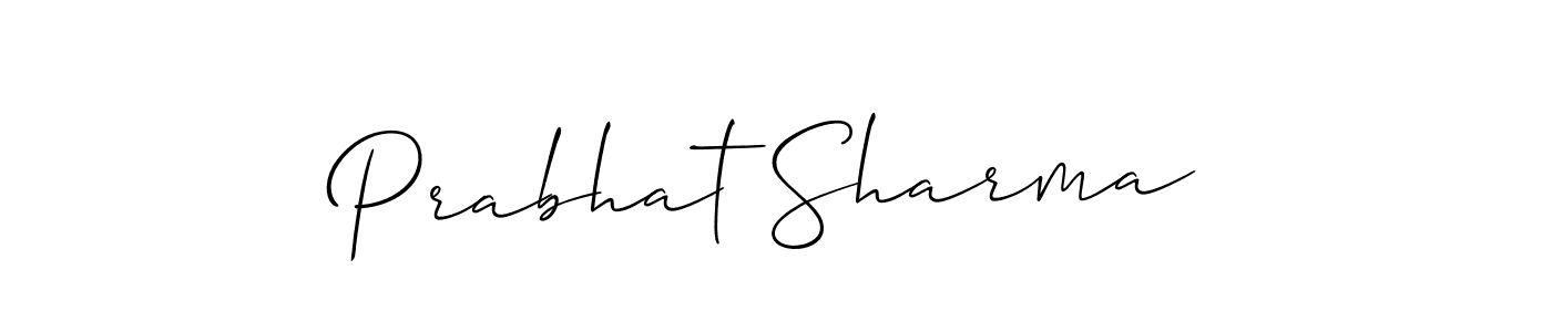 Here are the top 10 professional signature styles for the name Prabhat Sharma. These are the best autograph styles you can use for your name. Prabhat Sharma signature style 2 images and pictures png