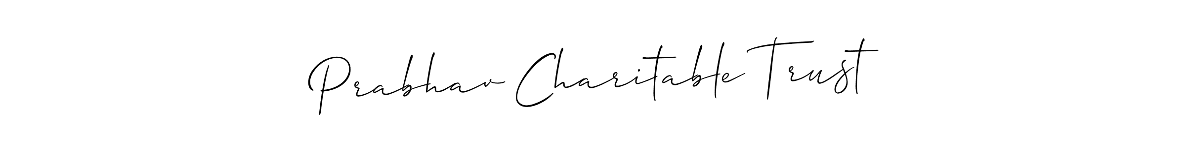 Make a short Prabhav Charitable Trust signature style. Manage your documents anywhere anytime using Allison_Script. Create and add eSignatures, submit forms, share and send files easily. Prabhav Charitable Trust signature style 2 images and pictures png