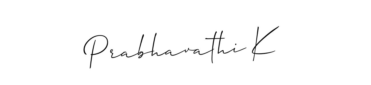 Here are the top 10 professional signature styles for the name Prabhavathi K. These are the best autograph styles you can use for your name. Prabhavathi K signature style 2 images and pictures png