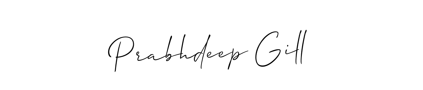 Once you've used our free online signature maker to create your best signature Allison_Script style, it's time to enjoy all of the benefits that Prabhdeep Gill name signing documents. Prabhdeep Gill signature style 2 images and pictures png