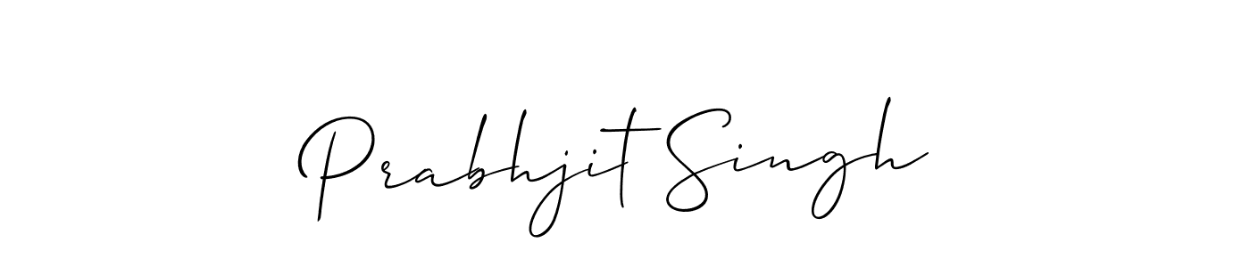 How to Draw Prabhjit Singh signature style? Allison_Script is a latest design signature styles for name Prabhjit Singh. Prabhjit Singh signature style 2 images and pictures png