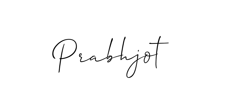 You should practise on your own different ways (Allison_Script) to write your name (Prabhjot) in signature. don't let someone else do it for you. Prabhjot signature style 2 images and pictures png