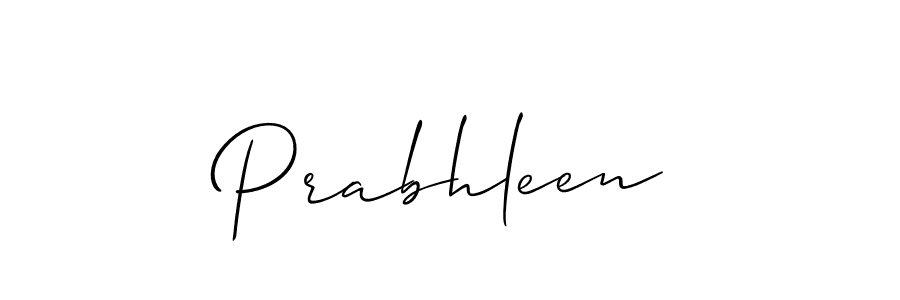 Make a beautiful signature design for name Prabhleen. Use this online signature maker to create a handwritten signature for free. Prabhleen signature style 2 images and pictures png