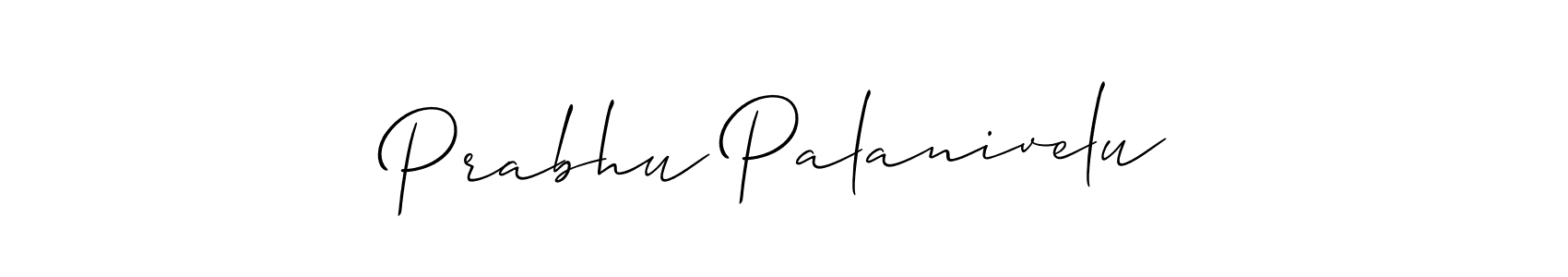 How to Draw Prabhu Palanivelu signature style? Allison_Script is a latest design signature styles for name Prabhu Palanivelu. Prabhu Palanivelu signature style 2 images and pictures png