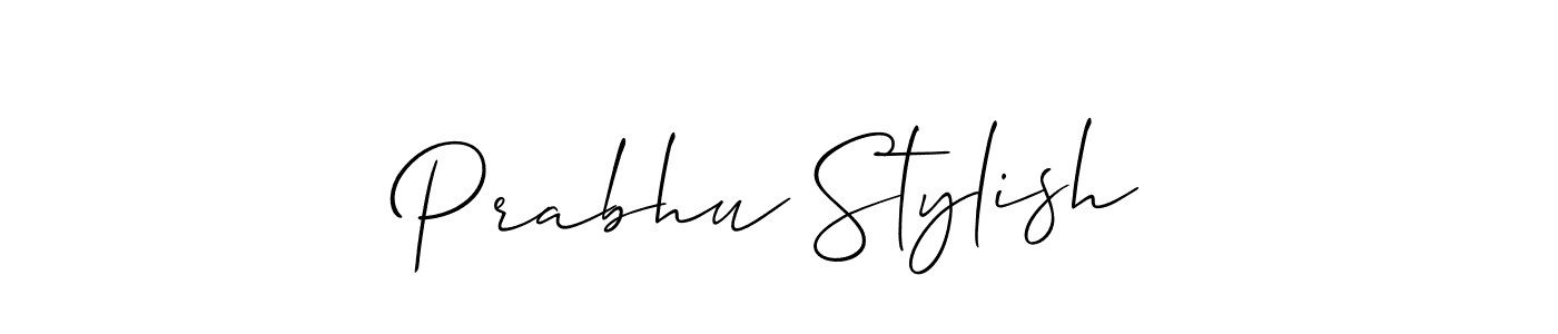 Make a beautiful signature design for name Prabhu Stylish. Use this online signature maker to create a handwritten signature for free. Prabhu Stylish signature style 2 images and pictures png