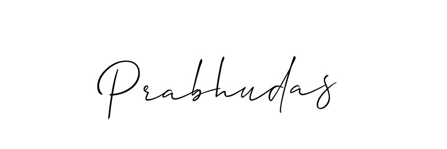 if you are searching for the best signature style for your name Prabhudas. so please give up your signature search. here we have designed multiple signature styles  using Allison_Script. Prabhudas signature style 2 images and pictures png