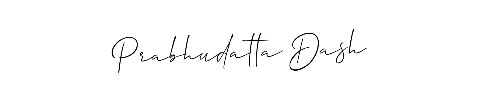 This is the best signature style for the Prabhudatta Dash name. Also you like these signature font (Allison_Script). Mix name signature. Prabhudatta Dash signature style 2 images and pictures png
