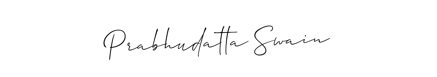 This is the best signature style for the Prabhudatta Swain name. Also you like these signature font (Allison_Script). Mix name signature. Prabhudatta Swain signature style 2 images and pictures png