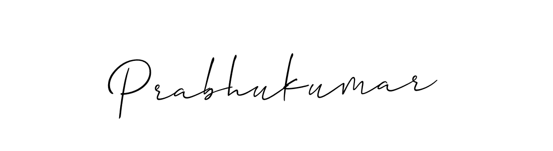 Similarly Allison_Script is the best handwritten signature design. Signature creator online .You can use it as an online autograph creator for name Prabhukumar. Prabhukumar signature style 2 images and pictures png