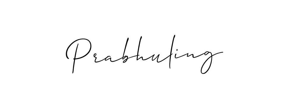 Also You can easily find your signature by using the search form. We will create Prabhuling name handwritten signature images for you free of cost using Allison_Script sign style. Prabhuling signature style 2 images and pictures png