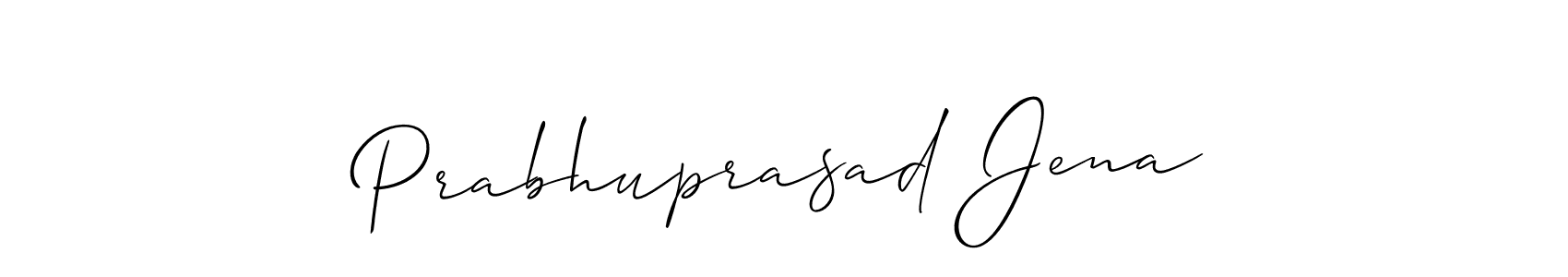 Also we have Prabhuprasad Jena name is the best signature style. Create professional handwritten signature collection using Allison_Script autograph style. Prabhuprasad Jena signature style 2 images and pictures png