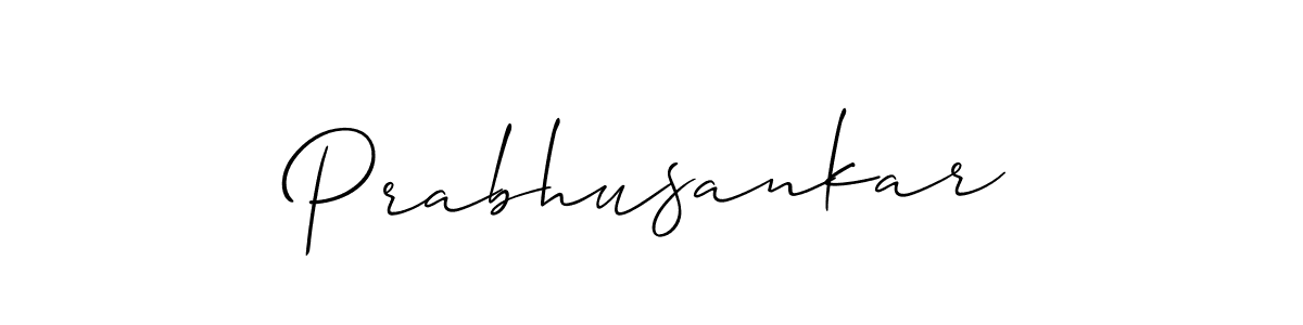 You can use this online signature creator to create a handwritten signature for the name Prabhusankar. This is the best online autograph maker. Prabhusankar signature style 2 images and pictures png
