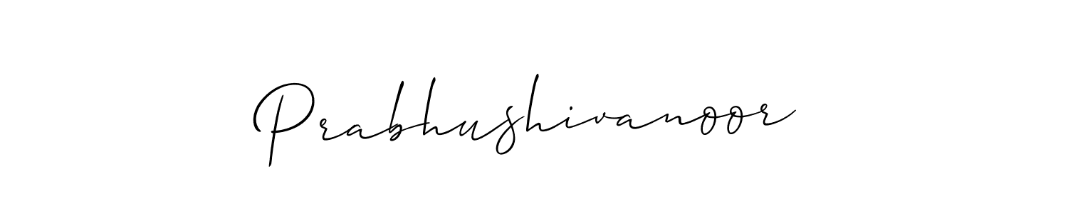 Make a beautiful signature design for name Prabhushivanoor. Use this online signature maker to create a handwritten signature for free. Prabhushivanoor signature style 2 images and pictures png