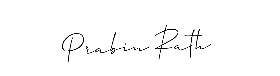 Also we have Prabin Rath name is the best signature style. Create professional handwritten signature collection using Allison_Script autograph style. Prabin Rath signature style 2 images and pictures png
