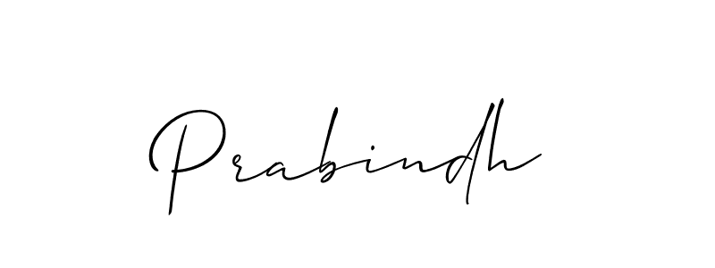 if you are searching for the best signature style for your name Prabindh. so please give up your signature search. here we have designed multiple signature styles  using Allison_Script. Prabindh signature style 2 images and pictures png
