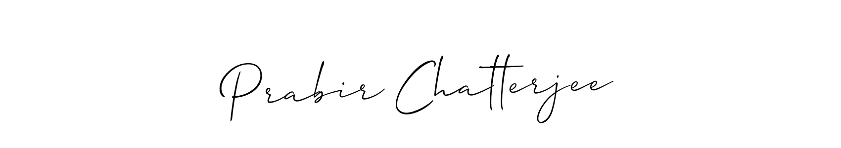 if you are searching for the best signature style for your name Prabir Chatterjee. so please give up your signature search. here we have designed multiple signature styles  using Allison_Script. Prabir Chatterjee signature style 2 images and pictures png