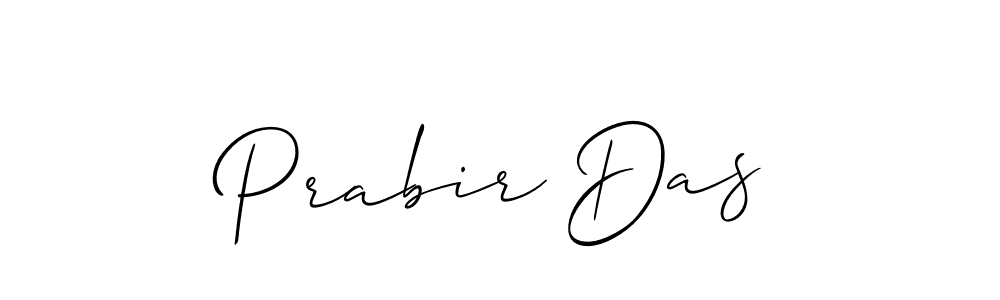 How to make Prabir Das name signature. Use Allison_Script style for creating short signs online. This is the latest handwritten sign. Prabir Das signature style 2 images and pictures png