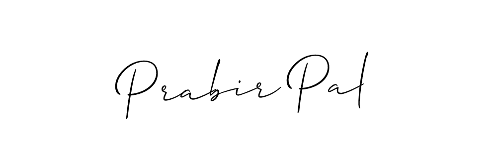 Use a signature maker to create a handwritten signature online. With this signature software, you can design (Allison_Script) your own signature for name Prabir Pal. Prabir Pal signature style 2 images and pictures png