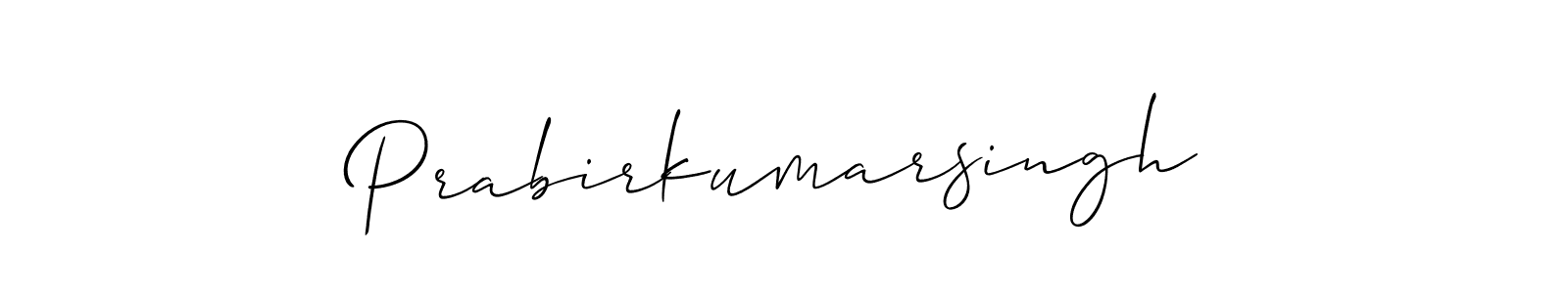 You can use this online signature creator to create a handwritten signature for the name Prabirkumarsingh. This is the best online autograph maker. Prabirkumarsingh signature style 2 images and pictures png