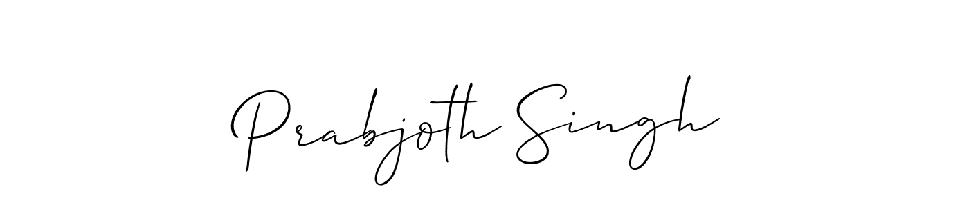 if you are searching for the best signature style for your name Prabjoth Singh. so please give up your signature search. here we have designed multiple signature styles  using Allison_Script. Prabjoth Singh signature style 2 images and pictures png