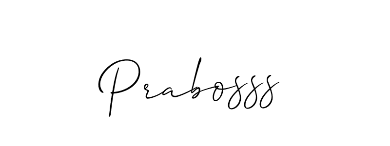 Also You can easily find your signature by using the search form. We will create Prabosss name handwritten signature images for you free of cost using Allison_Script sign style. Prabosss signature style 2 images and pictures png