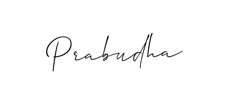 Also You can easily find your signature by using the search form. We will create Prabudha name handwritten signature images for you free of cost using Allison_Script sign style. Prabudha signature style 2 images and pictures png