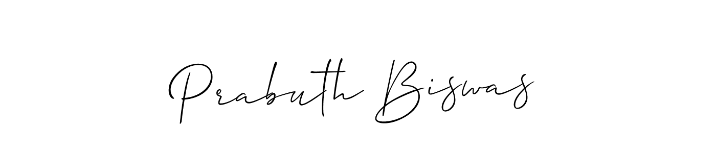 Best and Professional Signature Style for Prabuth Biswas. Allison_Script Best Signature Style Collection. Prabuth Biswas signature style 2 images and pictures png