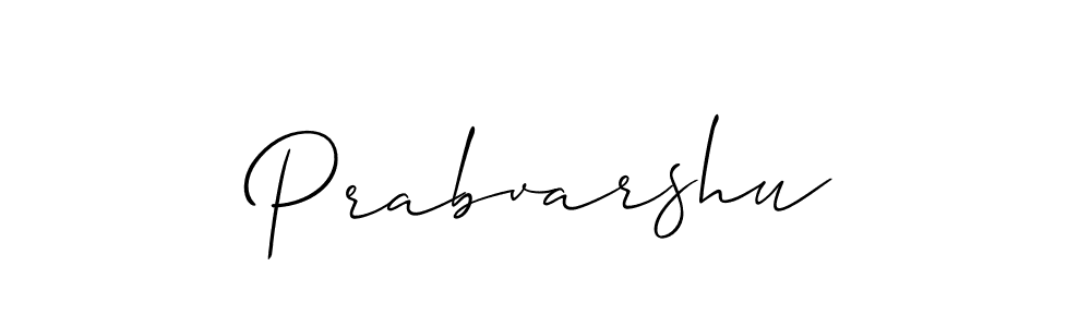 Create a beautiful signature design for name Prabvarshu. With this signature (Allison_Script) fonts, you can make a handwritten signature for free. Prabvarshu signature style 2 images and pictures png