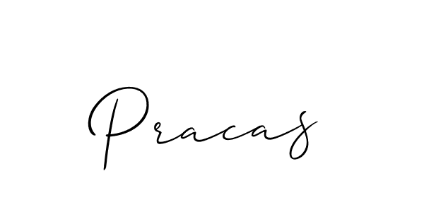 Also we have Pracas name is the best signature style. Create professional handwritten signature collection using Allison_Script autograph style. Pracas signature style 2 images and pictures png