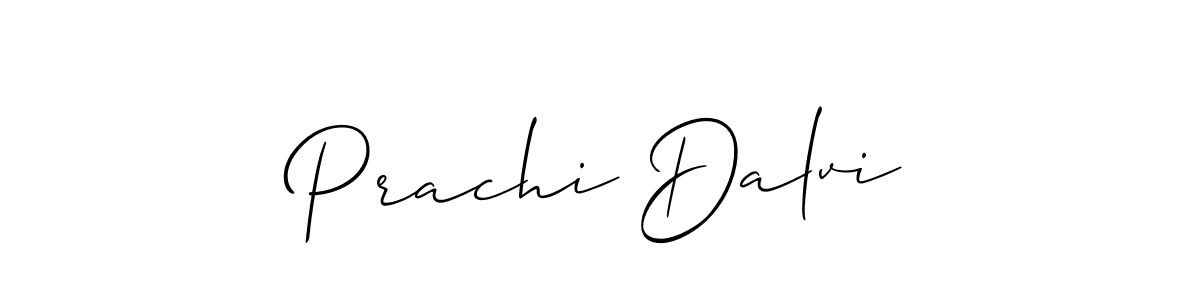 Similarly Allison_Script is the best handwritten signature design. Signature creator online .You can use it as an online autograph creator for name Prachi Dalvi. Prachi Dalvi signature style 2 images and pictures png
