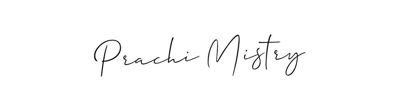 Also we have Prachi Mistry name is the best signature style. Create professional handwritten signature collection using Allison_Script autograph style. Prachi Mistry signature style 2 images and pictures png