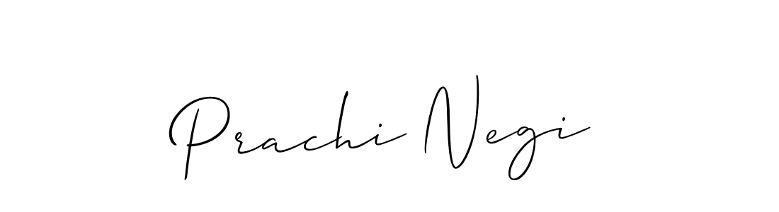 How to make Prachi Negi signature? Allison_Script is a professional autograph style. Create handwritten signature for Prachi Negi name. Prachi Negi signature style 2 images and pictures png