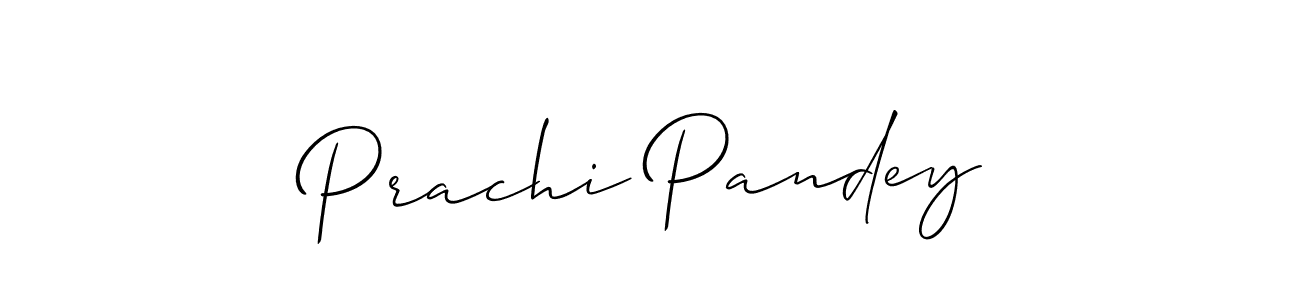 How to Draw Prachi Pandey signature style? Allison_Script is a latest design signature styles for name Prachi Pandey. Prachi Pandey signature style 2 images and pictures png