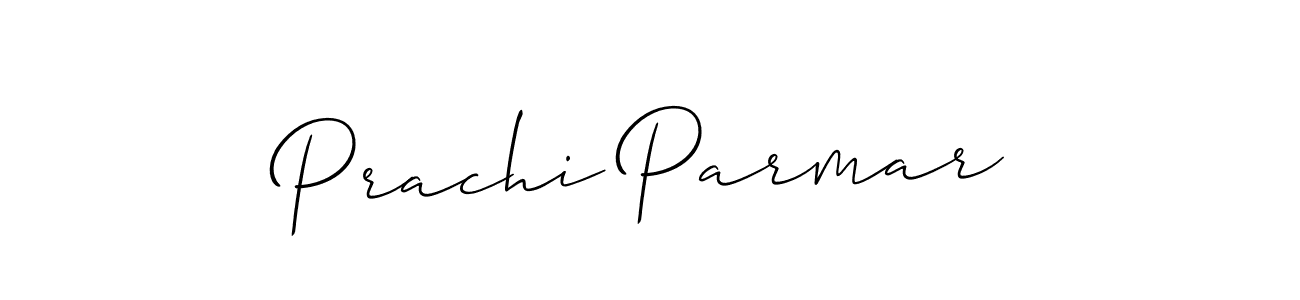 Also You can easily find your signature by using the search form. We will create Prachi Parmar name handwritten signature images for you free of cost using Allison_Script sign style. Prachi Parmar signature style 2 images and pictures png