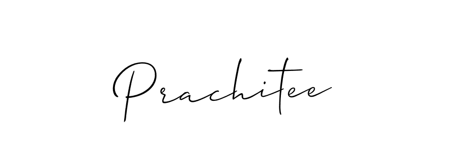 You should practise on your own different ways (Allison_Script) to write your name (Prachitee) in signature. don't let someone else do it for you. Prachitee signature style 2 images and pictures png
