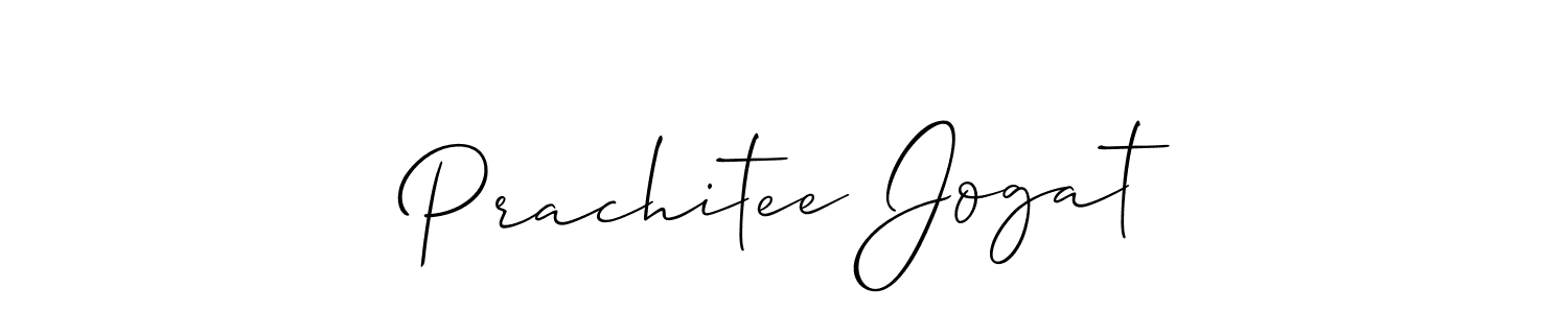 Once you've used our free online signature maker to create your best signature Allison_Script style, it's time to enjoy all of the benefits that Prachitee Jogat name signing documents. Prachitee Jogat signature style 2 images and pictures png