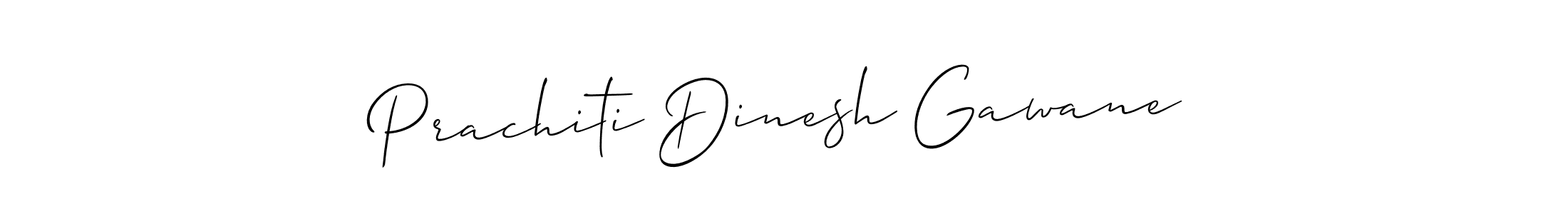 Also You can easily find your signature by using the search form. We will create Prachiti Dinesh Gawane name handwritten signature images for you free of cost using Allison_Script sign style. Prachiti Dinesh Gawane signature style 2 images and pictures png